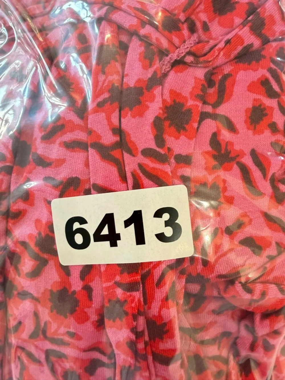 Boden pink floral ruched Yoke Detail Jersey Midi Dress Size 10R 36413 - Picture 14 of 14